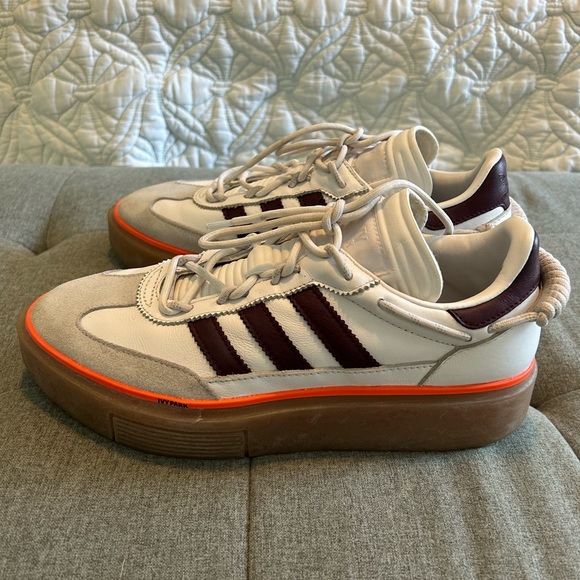 SUPER SLEEK 72 Beyonce Ivy Park Adidas Maroon Sneaker - Picture 4 of 10